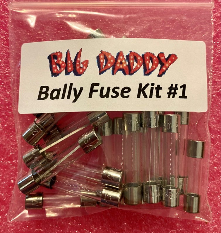 Bally/Stern Fuse Kit #1