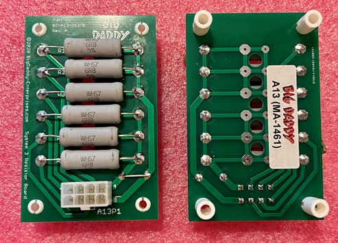 Big Daddy Gottlieb System 3 Resistor Board (A13) Assembly MA-1461
