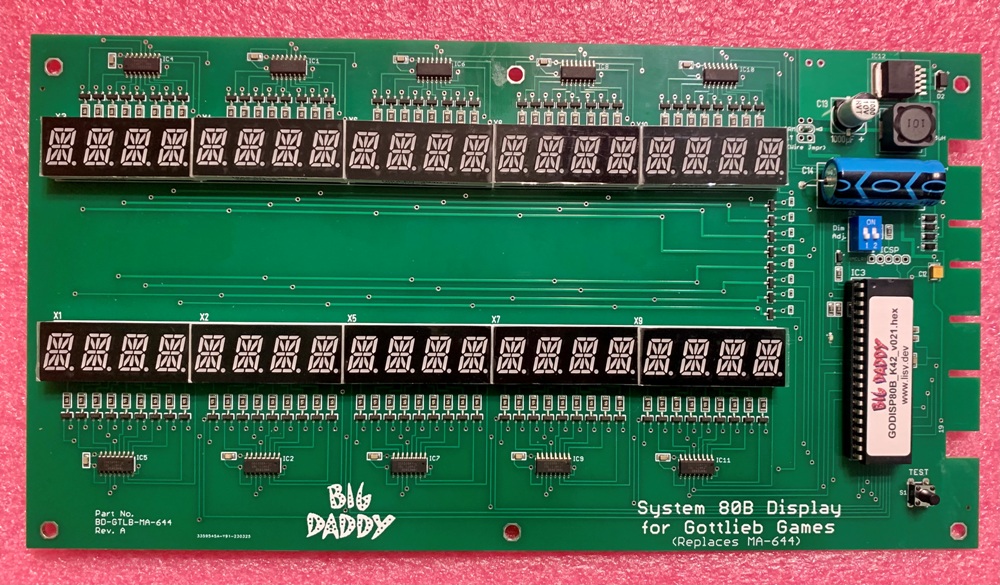 Big Daddy System 80B Display