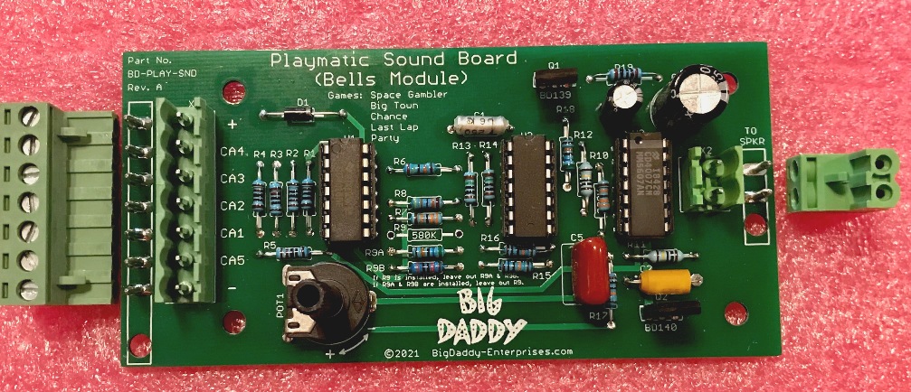Playmatic Sound board