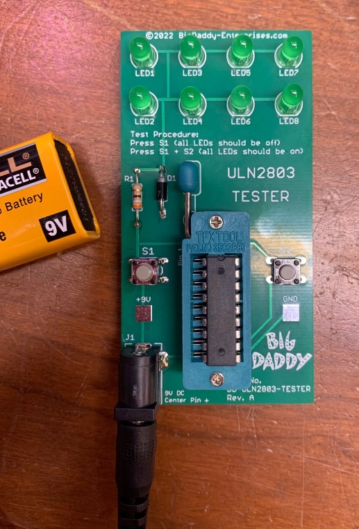 BD-ULN2803-Tester with battery