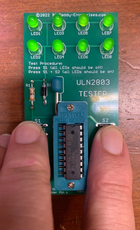 BD-ULN2803-Tester example of good chip