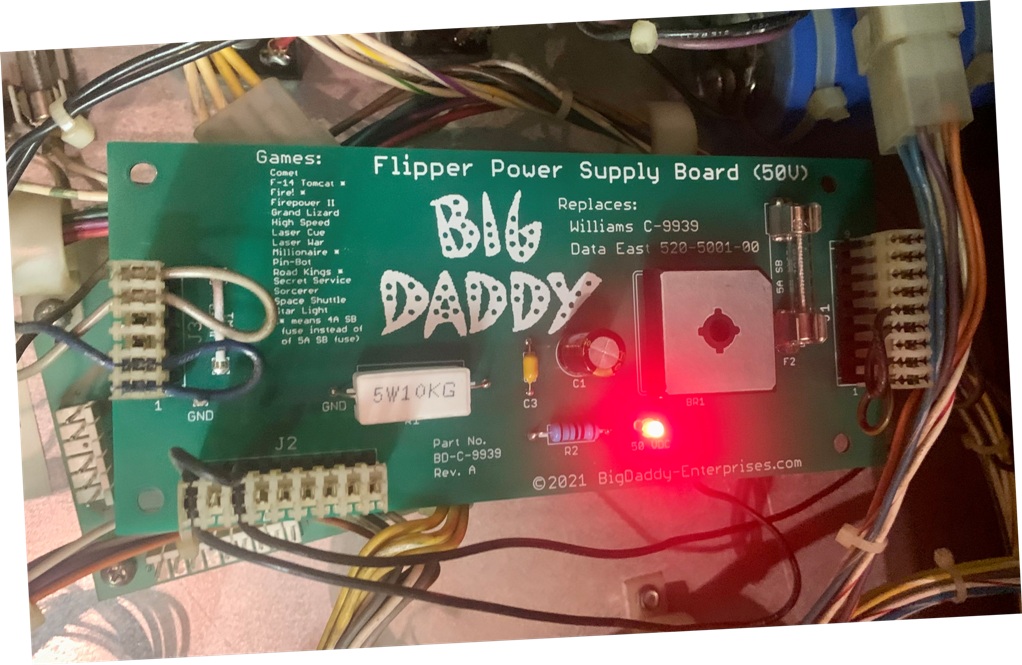 Big Daddy Williams Flipper Power Supply Tested