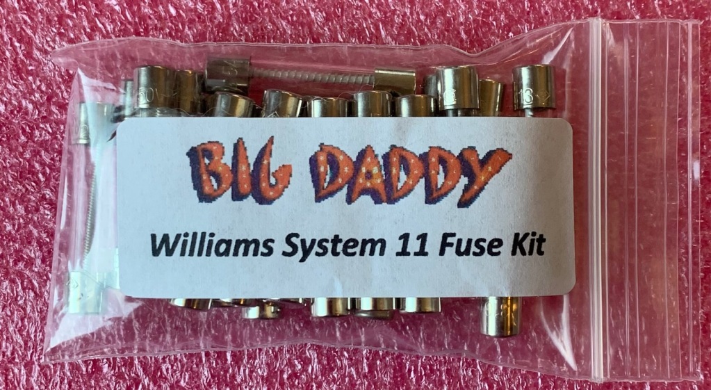 Williams System 11 Fuse kit