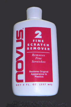 novus 2 plastic fine scratch remover - 8 oz. - 2 pack 
